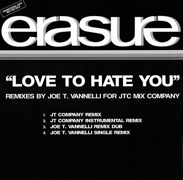 Love to Hate You by Erasure (Single; Mute; LOVE 100): Reviews