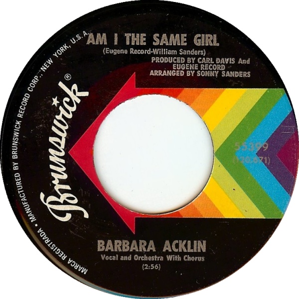 メローソウル【Barbara Acklin・am I the same girl Barbara Acklin - Am I The Same Girl - YouTube