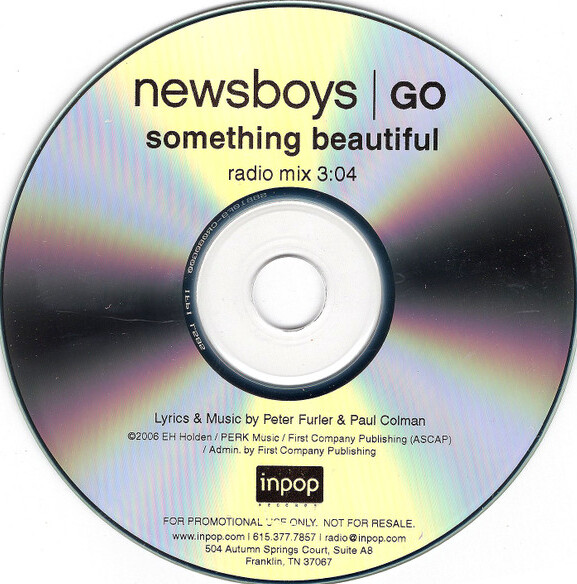 Newsboys Something Beautiful