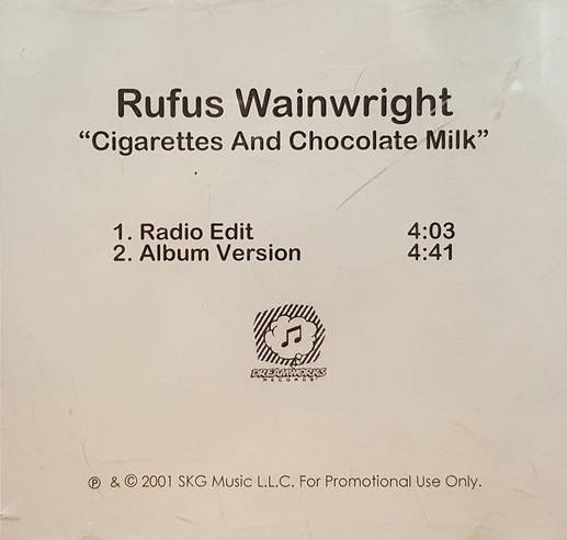 cigarettes chocolate milk Cigarettes and Chocolate Milk by Rufus Wainwright (Single,  Singer-Songwriter): Reviews, Ratings, Credits, Song list