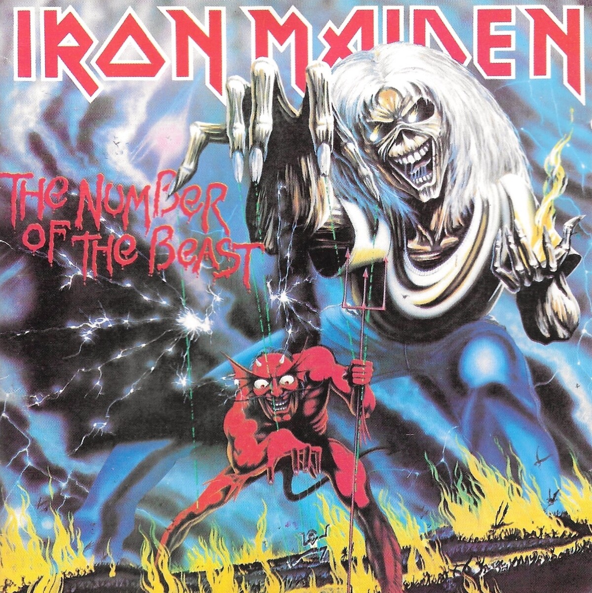 IRON MAIDEN★Number Of The Beast UK EMI オ 7250480