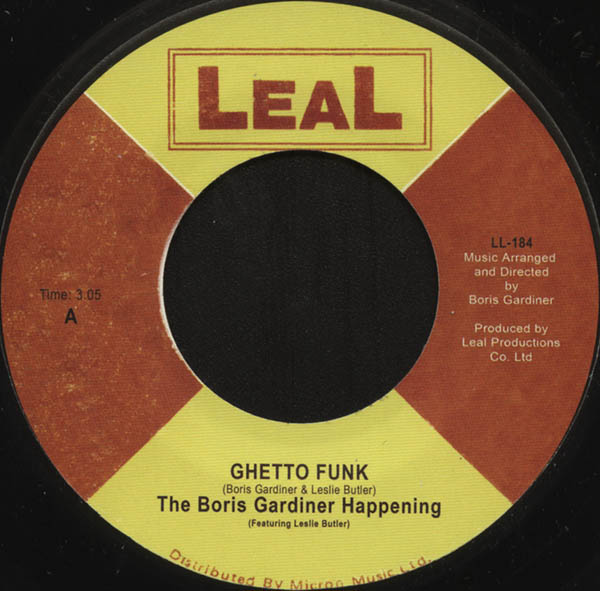 英7” Boris Gardiner Happening Ghetto Funk / Spooky LL184 Leal /00080 Boris Gardiner Happening - Breezin - YouTube