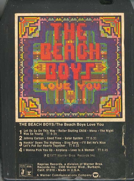 The Beach Boys Love You by The Beach Boys (Album; Reprise; M8 2258