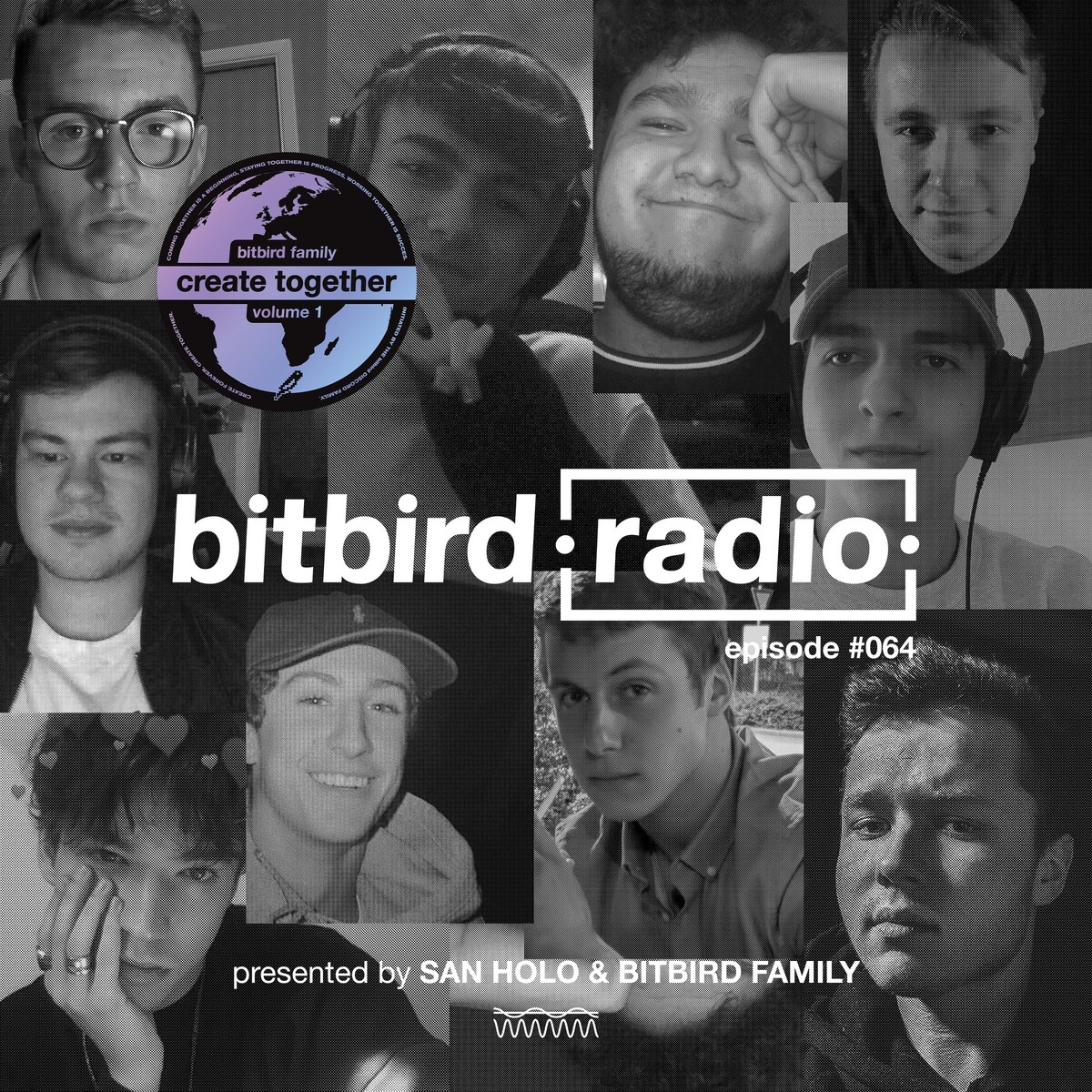 bitbird Radio #064 (Create Together Vol. 1) by San Holo (DJ Mix ...