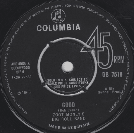 英LP Zoot Money Zoot! SX6075 COLUMBIA /00260 Zoot Money Zoot! - EX UK vinyl LP album (LP record) (528131)