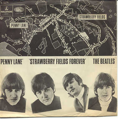 洋楽 The Beatles / Strawberry Fields Forever Strawberry Fields Forever by The Beatles (EP; Odeon; MEO 134