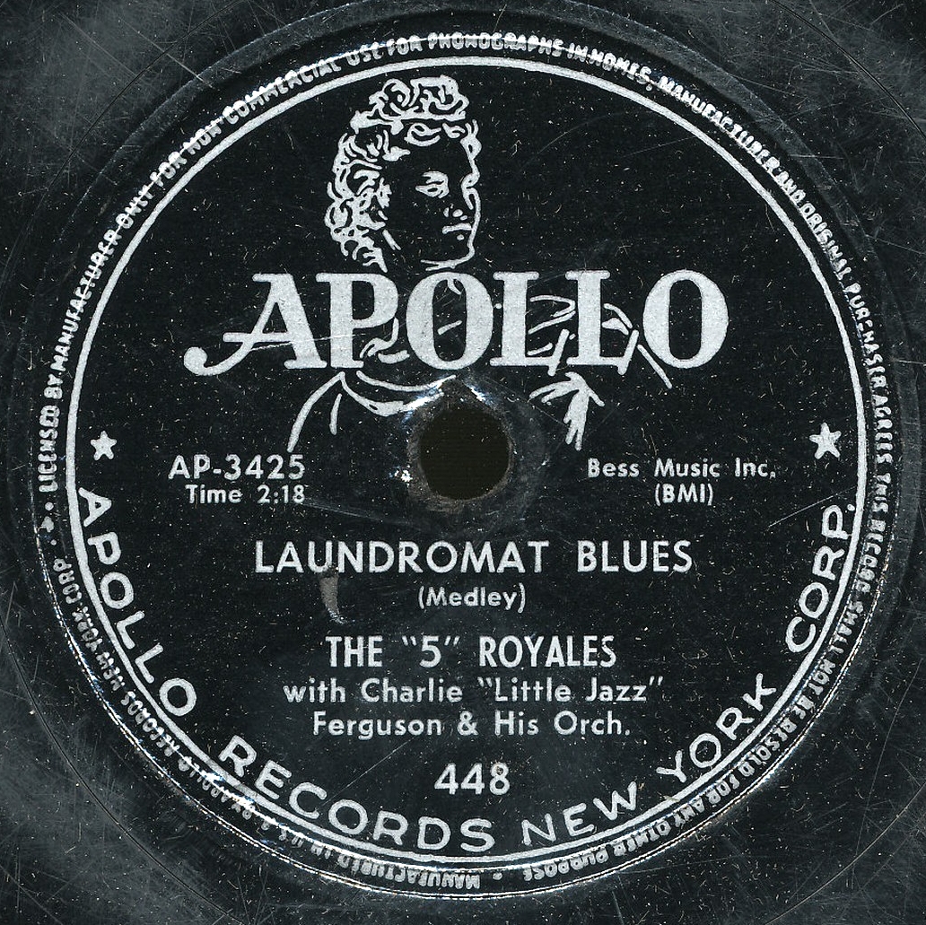 Laundromat Blues / Too Much Lovin' (Much Too Much) by The "5" Royales (Single, Rhythm & Blues): Reviews, Ratings, Credits, Song list - Rate Your Music