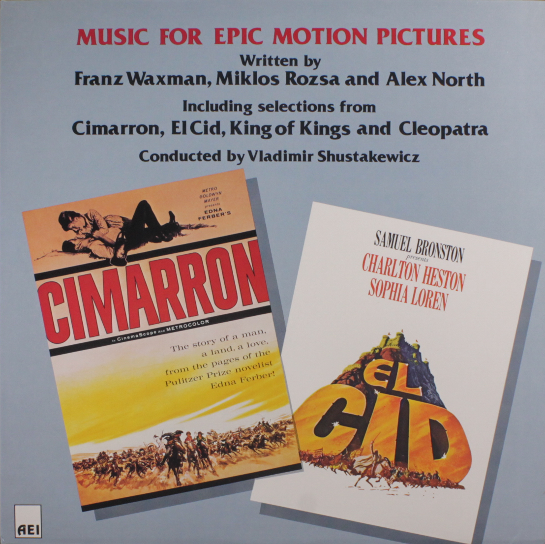 Music for Epic Motion Pictures by Franz Waxman / Miklós Rózsa / Alex ...
