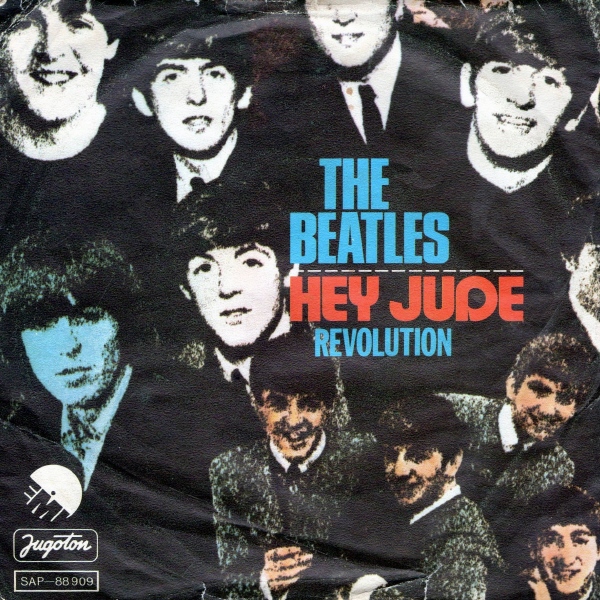 Hey Jude / Revolution by The Beatles (Single; Jugoton; SAP