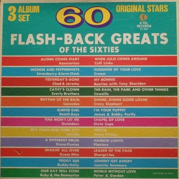 60 Flash-Back Greats of the Sixties by Various Artists (Compilation ...