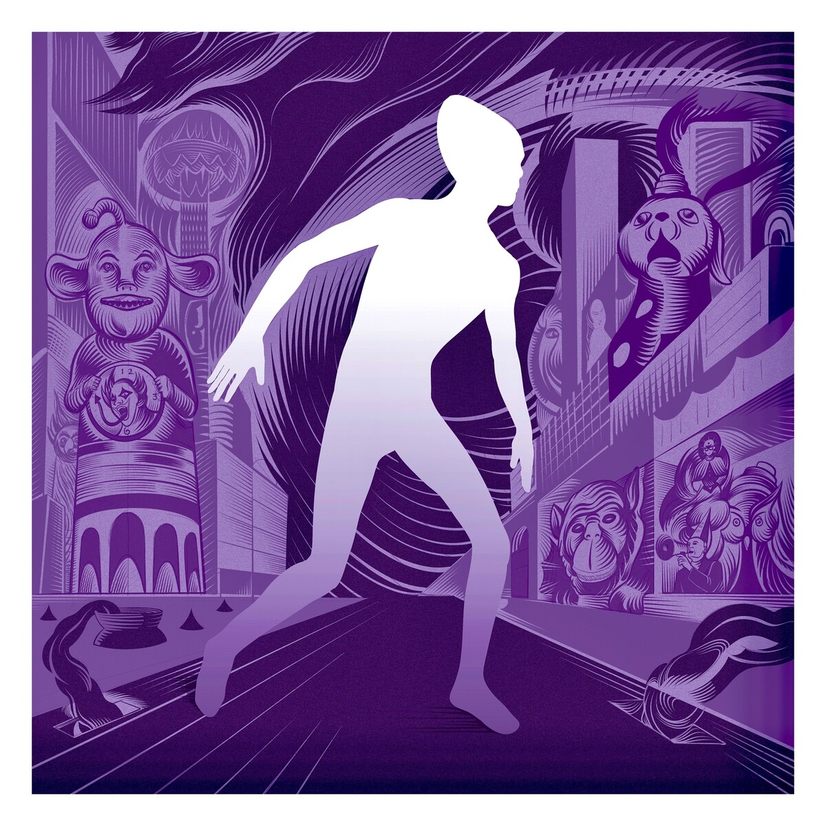 The Invisible Man (Remixes by Martyn Ware) by Gerald V. Casale (Single ...
