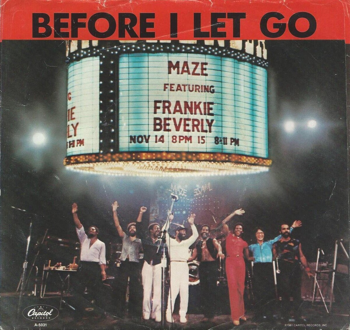 Before I Let Go / Joy & Pain by Maze Featuring Frankie