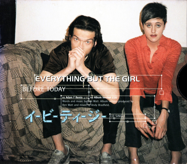 洋楽 EVERYTHING BUT THE GIRL/BEFORE TODAY Before Today by Everything but the Girl (Single, Atmospheric Drum