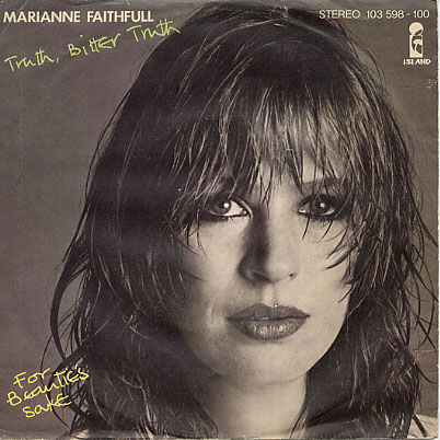Truth, Bitter Truth / For Beautie's Sake by Marianne Faithfull (Single