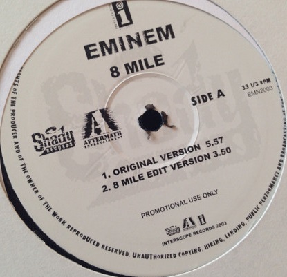 8 Mile by Eminem (Single, Hardcore Hip Hop): Reviews