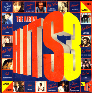 Hits 3: The Album by Various Artists (Compilation; CBS; HITS 3 ...