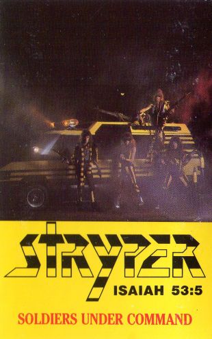 Soldiers Under Command by Stryper (Album; Enigma; 4XT-73217