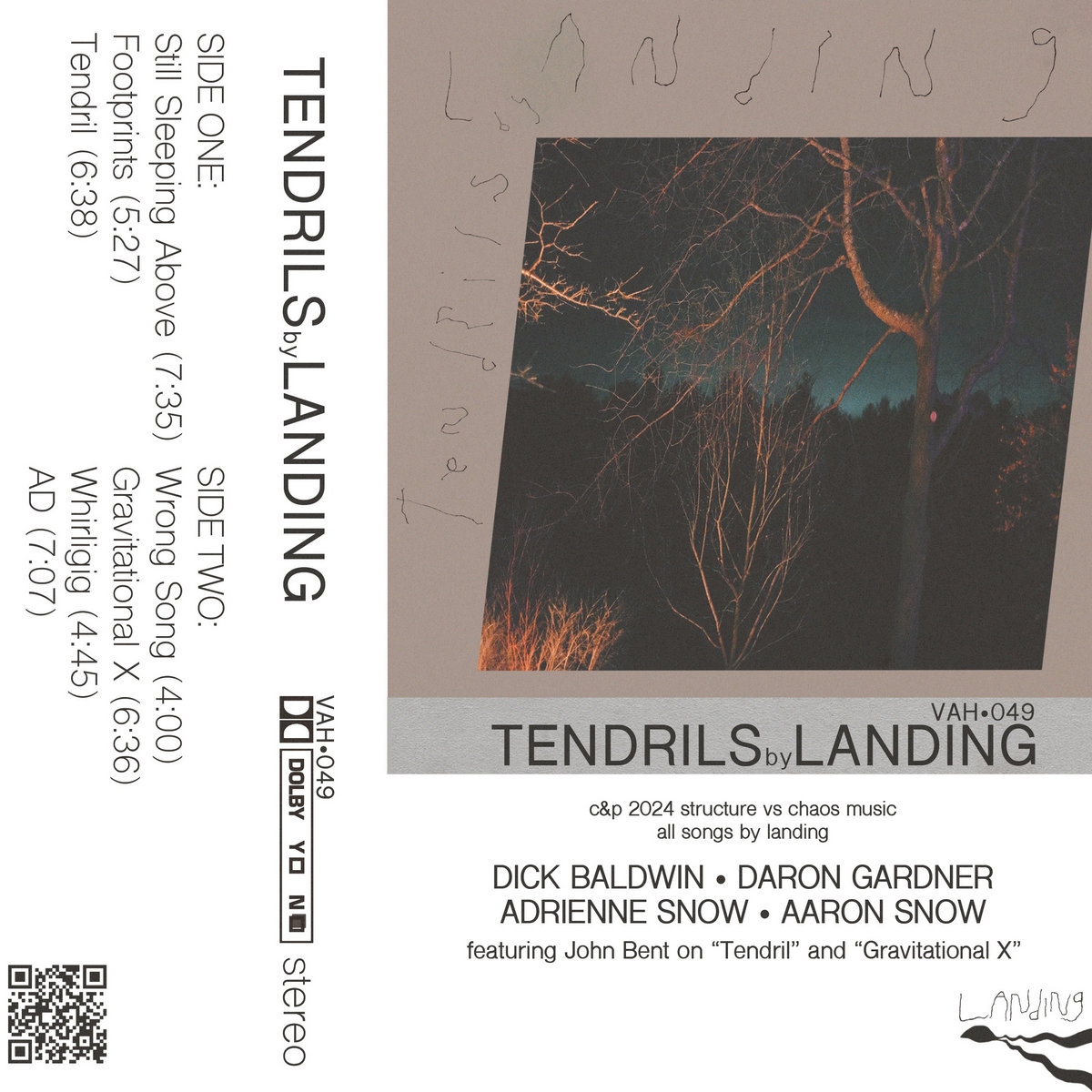 Tendrils by Landing (Album, Post-Rock): Reviews, Ratings, Credits, Song ...