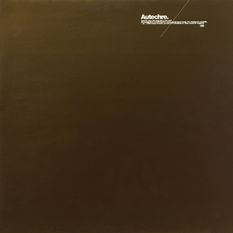 We R Are Why / Are Y Are We? by Autechre (Single, IDM 