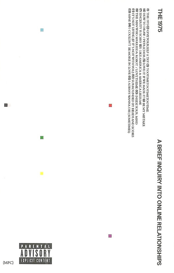 The 1975 - A Brief Inquiry Into Online Relationships[2 LP