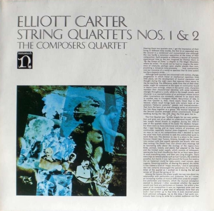 String Quartets Nos. 1 & 2 by The Composers Quartet (Album, Modern ...