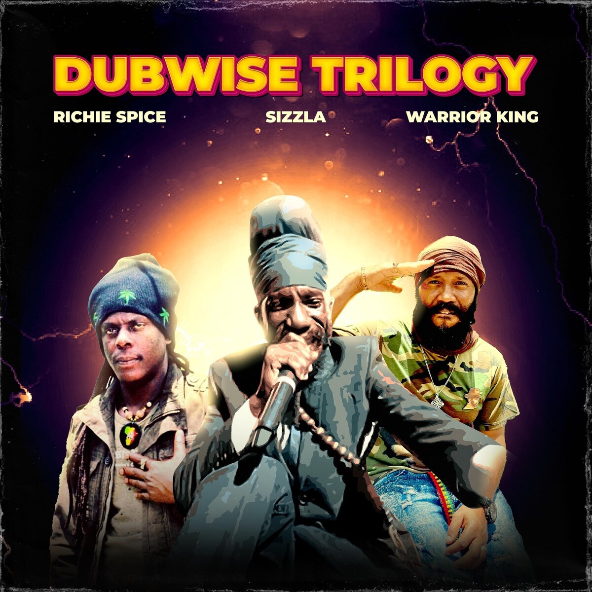 (Dub)wise Trilogy by Richie Spice, Sizzla & Warrior King (Album ...