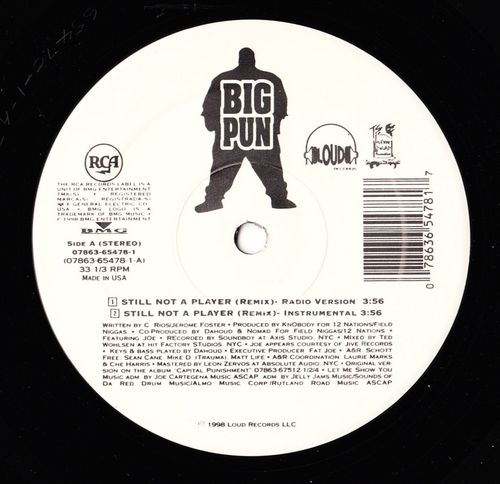 Still Not a Player (Remix) / Twinz (Deep Cover 98) by Big