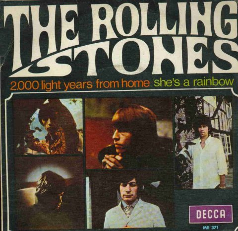 2000 Light Years From Home / She's a Rainbow by The Rolling
