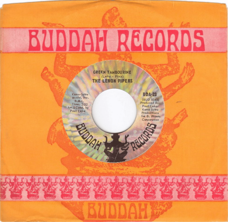Green Tambourine / No Help From Me by The Lemon Pipers (Single