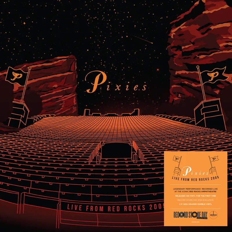 Live From Red Rocks 2005 [orange marble vinyl] by Pixies (Album; Demon ...