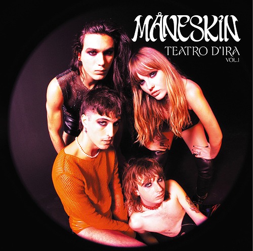 Måneskin Teatro D'Ira: Vol. I レコード Maneskin - Teatro D'Ira: Vol. I, Transparent Orange Vinyl