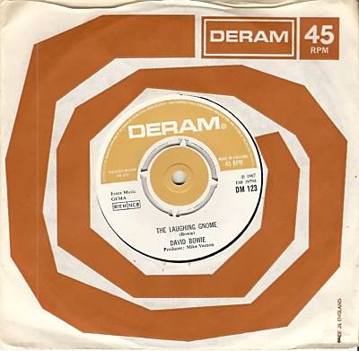 David Bowie　「The Laughing Gnome」　英国シングル David Bowie – The Laughing Gnome – Vinyl (Push Out Centre, 7