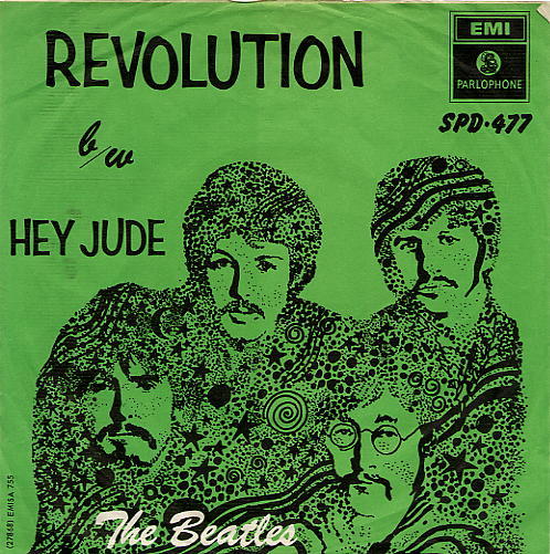 Revolution / Hey Jude by The Beatles (Single; Parlophone; SPD-477): Reviews, Ratings, Credits, Song list - Rate Your Music