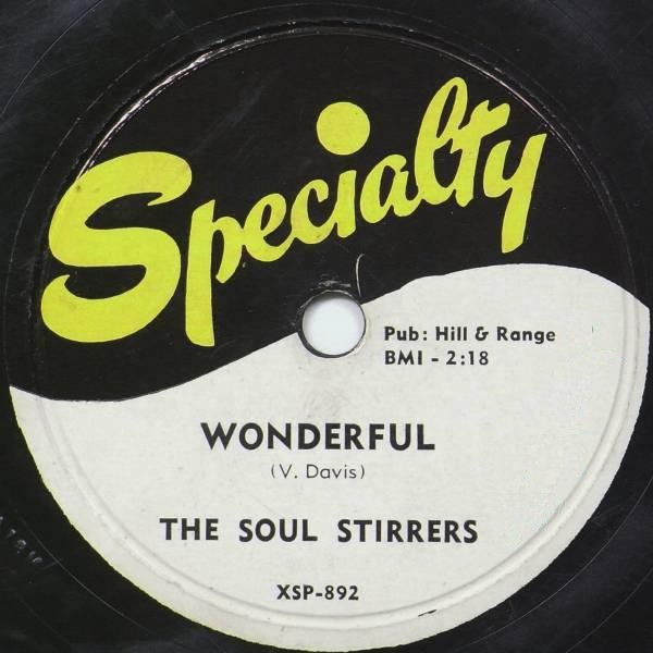 Wonderful / Farther Along by The Soul Stirrers (Single, Traditional Black  Gospel): Reviews, Ratings, Credits, Song list - Rate Your Music