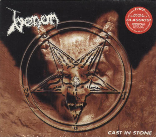 Cast in Stone by Venom (Album; Deadline; CLP 0247-2