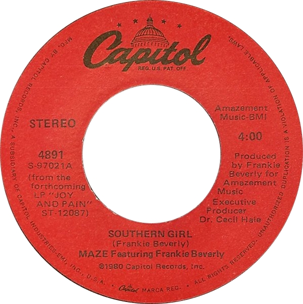 Southern Girl / I Want to Thank You by Maze Featuring Frankie Beverly