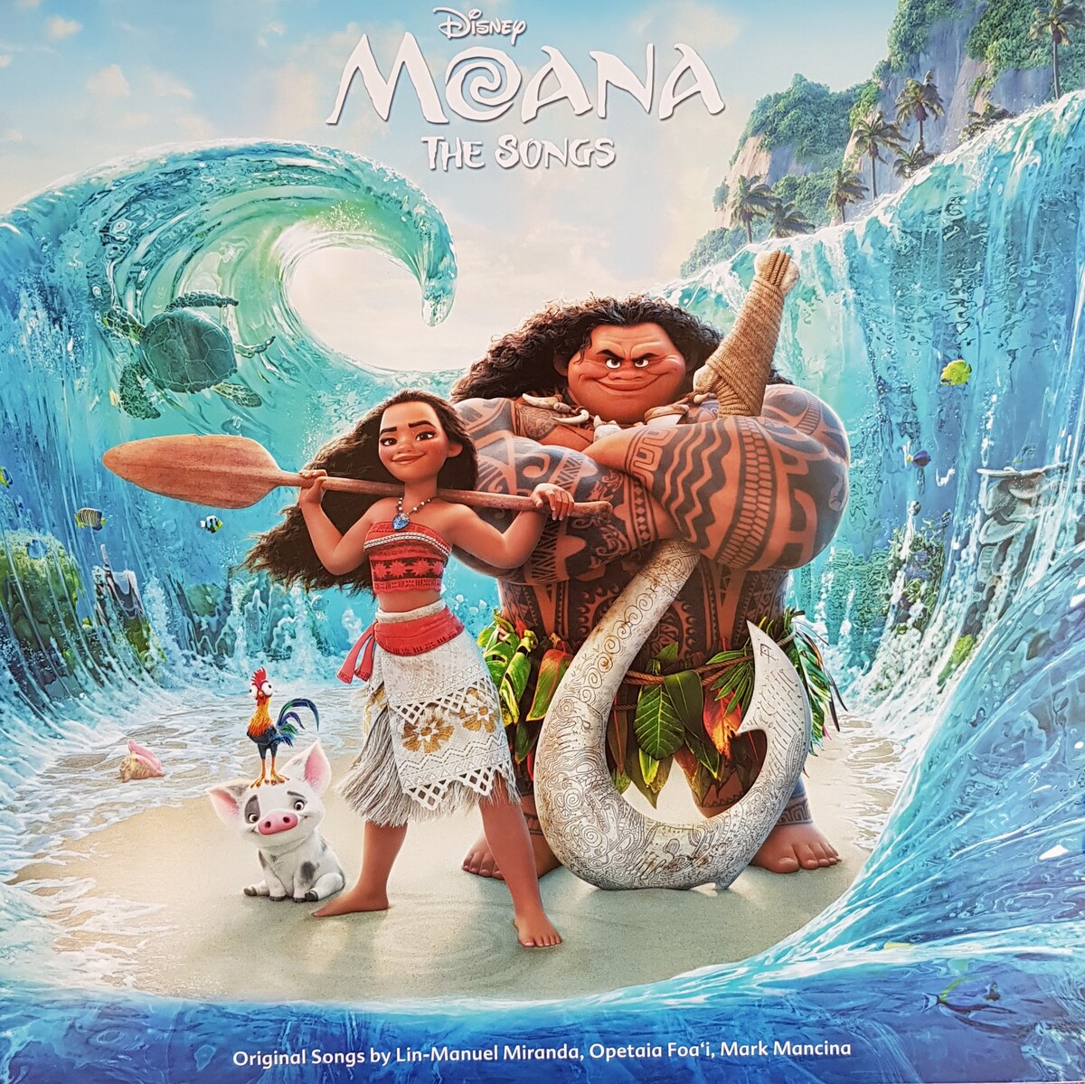 Moana The Songs by Mark Mancina Opetaia Foa i Lin Manuel Miranda Album Film Soundtrack Reviews Ratings Credits Song list Rate Your Music