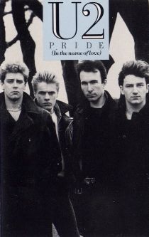 Pride (In the Name of Love) by U2 (Single; Island; CIS 202