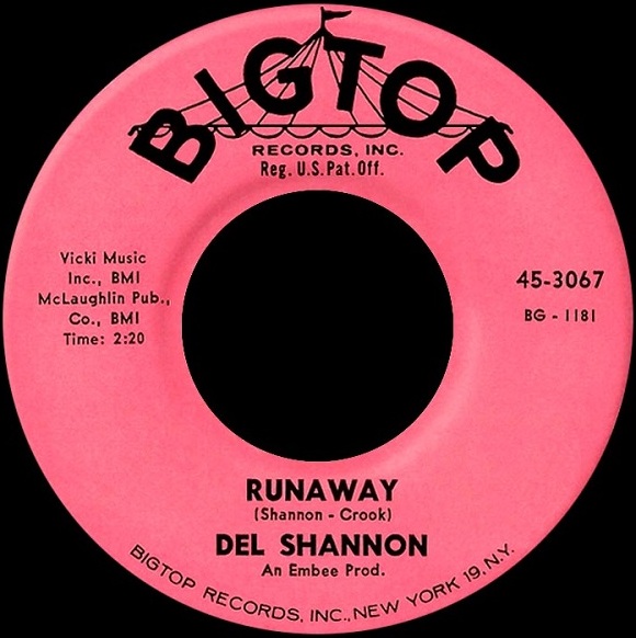 Runaway / Jody by Del Shannon (Single, Rock & Roll): Reviews, Ratings,  Credits, Song list - Rate Your Music