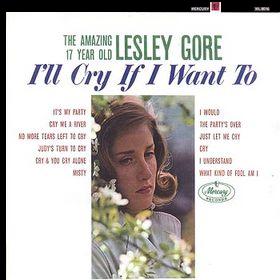 I'll Cry If I Want To by Lesley Gore (Album; Mercury; ML 8016