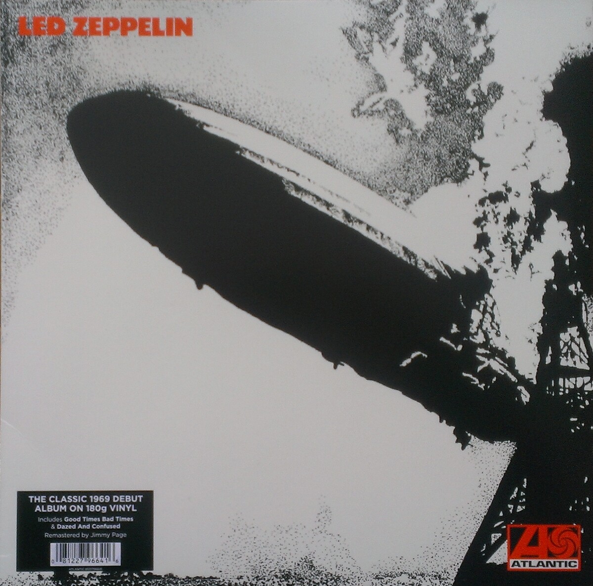 米3discs LP Led Zeppelin Led Zeppelin (180g) 8122796460 Atlantic 未開封 /00920 Led Zeppelin Led Zeppelin I Deluxe Edition 180g 3LP