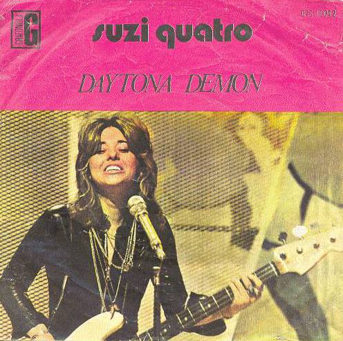 Daytona Demon / Roman Fingers by Suzi Quatro (Single; Grafonola; GTS ...