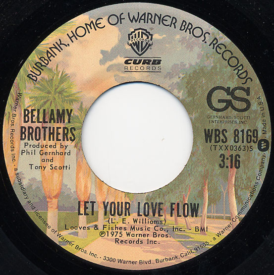 Let Your Love Flow / Inside of My Guitar by Bellamy Brothers