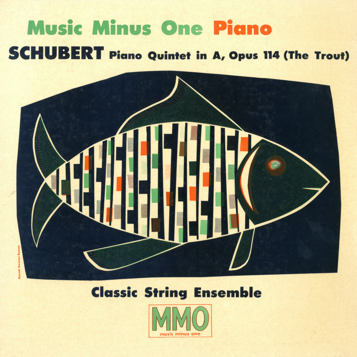 Piano Quintet in A, Opus 114 (The Trout) by The Classic String Ensemble ...