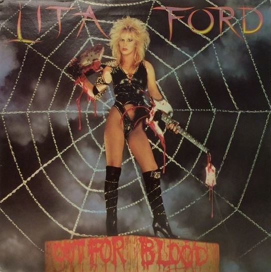 LITA FORD / OUT FOR 〜 & DANCIN' ON 〜 Lita Ford ~ Out for Blood / Dancin' On The Edge CD 2007 BGO