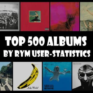 500 Greatest Albums By Weighted Track Ratings ☆ - Rate Your Music