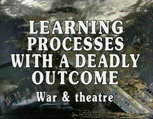 Learning Processes With a Deadly Outcome (Film, Science Fiction