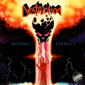Infernal Overkill by Destruction album cover
