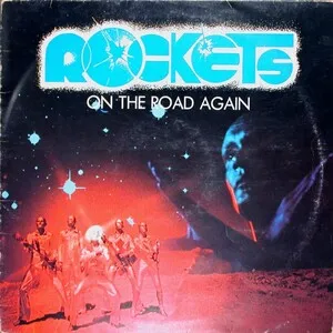 On the Road Again by Rockets album cover