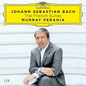 The French Suites by Johann Sebastian Bach / Murray Perahia album cover